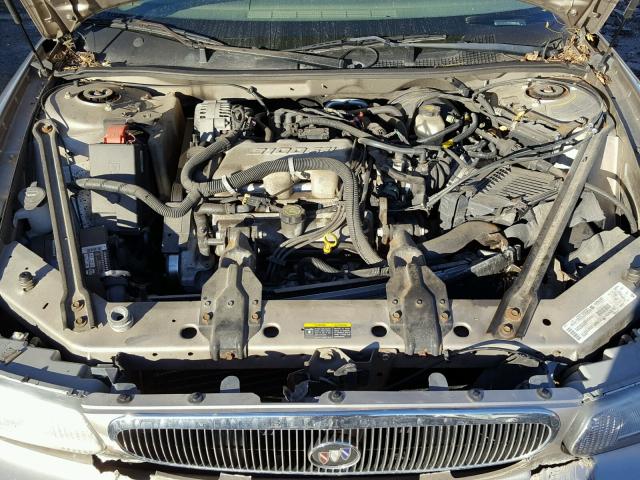 2G4WS52J021179201 - 2002 BUICK CENTURY CU TAN photo 7