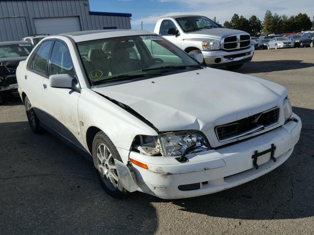 YV1VS27563F956754 - 2003 VOLVO S40 1.9T WHITE photo 1