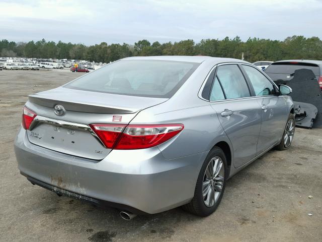 4T1BF1FK7GU224595 - 2016 TOYOTA CAMRY LE SILVER photo 4