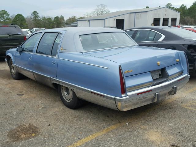 1G6DW5275PR715839 - 1993 CADILLAC FLEETWOOD BLUE photo 3