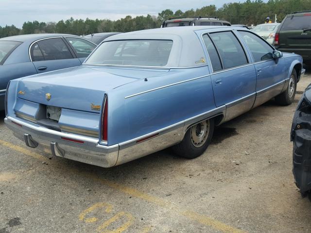 1G6DW5275PR715839 - 1993 CADILLAC FLEETWOOD BLUE photo 4