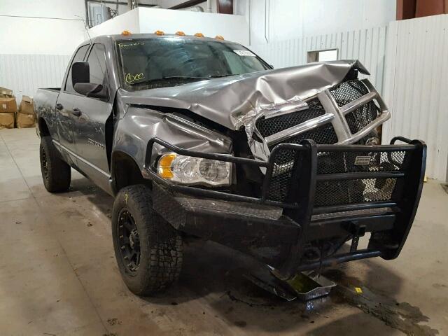 3D7KS28C55G792989 - 2005 DODGE RAM 2500 S GRAY photo 1