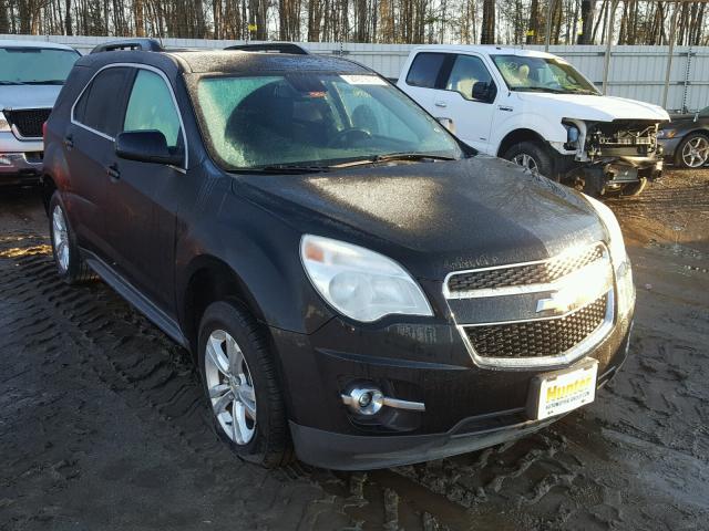 2GNFLNEK1D6324197 - 2013 CHEVROLET EQUINOX LT BLACK photo 1