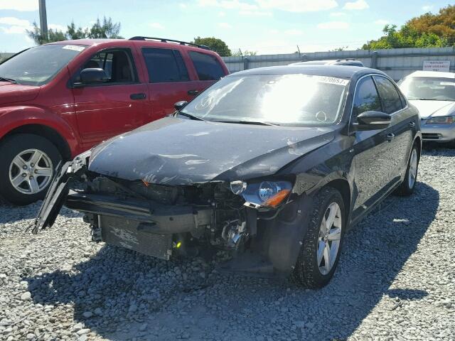 1VWAT7A36EC029874 - 2014 VOLKSWAGEN PASSAT S შავი ფოტო 2