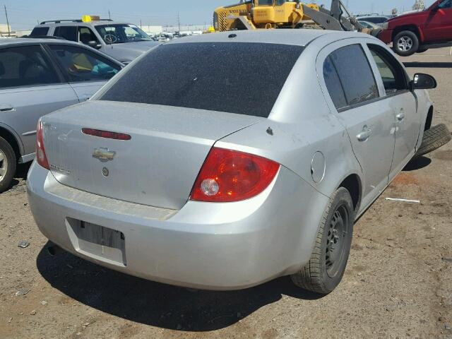 1G1AL58F087109734 - 2008 CHEVROLET COBALT LT GRAY photo 4