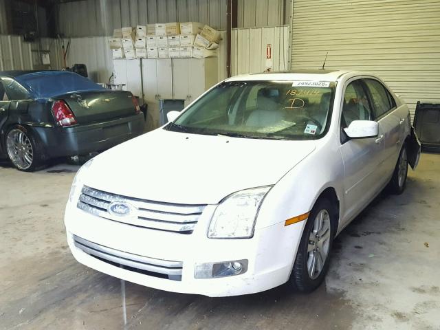 3FAHP08149R182414 - 2009 FORD FUSION SEL WHITE photo 2