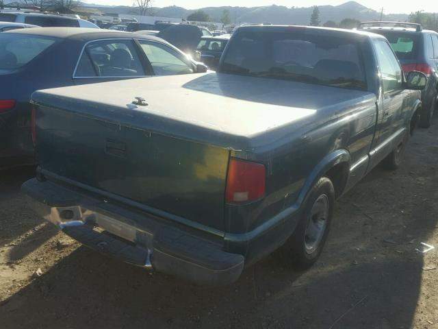 1GCCS1448T8178898 - 1996 CHEVROLET S TRUCK S1 GREEN photo 4