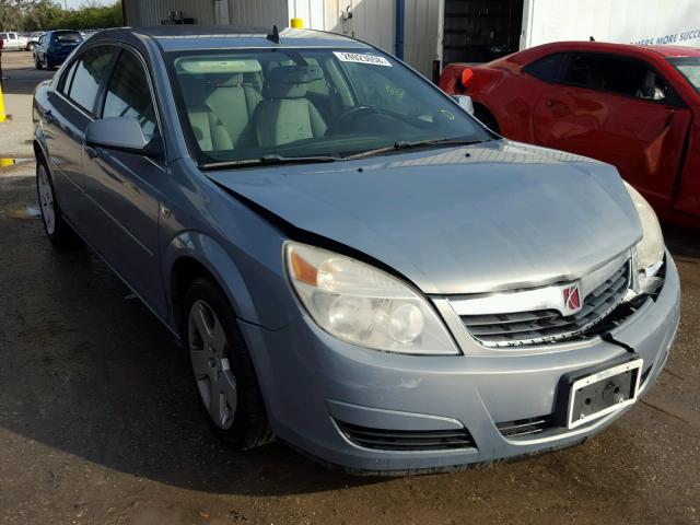 1G8ZS57N38F203743 - 2008 SATURN AURA XE BLUE photo 1