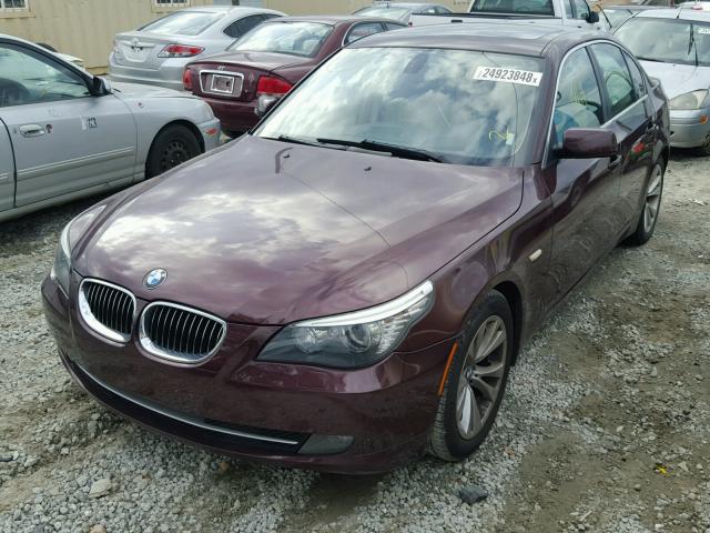 WBANW1C50AC164461 - 2010 BMW 535 I PURPLE photo 2