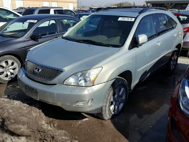 2T2HA31U26C093715 - 2006 LEXUS RX 330 SILVER photo 2