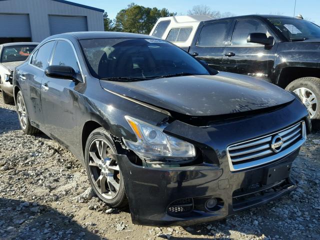 1N4AA5AP7EC479345 - 2014 NISSAN MAXIMA S BLACK photo 1