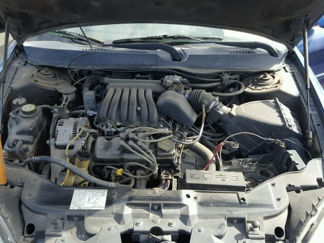 1FAFP53U23G185333 - 2003 FORD TAURUS SE BLUE photo 7