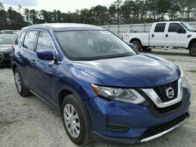 JN8AT2MT5HW140392 - 2017 NISSAN ROGUE S BLUE photo 1