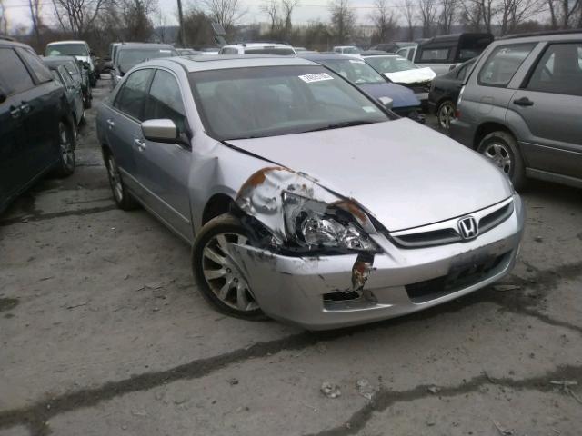 1HGCM66596A065022 - 2006 HONDA ACCORD EX SILVER photo 1