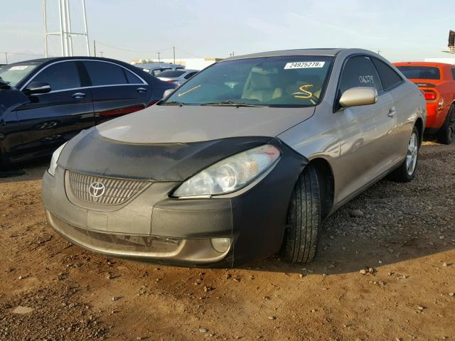 4T1CA30P54U020540 - 2004 TOYOTA CAMRY SOLA GOLD photo 2