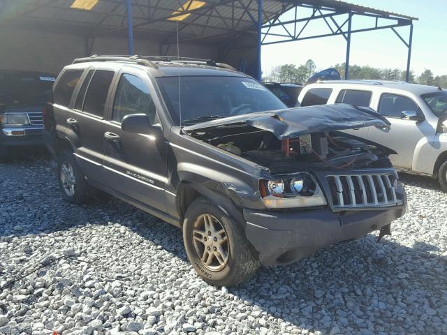 1J4GW48S04C428238 - 2004 JEEP GRAND CHER GRAY photo 1