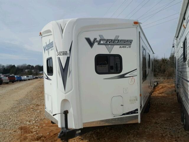 4X4TVCC28BX000247 - 2011 WILDWOOD VCROSS TRL WHITE photo 2