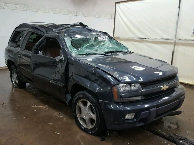 1GNES16S546210652 - 2004 CHEVROLET TRAILBLAZE CHARCOAL photo 1