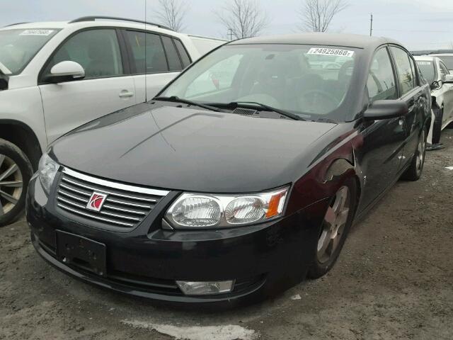 1G8AL58BX7Z134402 - 2007 SATURN ION LEVEL შავი ფოტო 2
