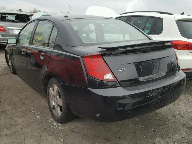 1G8AL58BX7Z134402 - 2007 SATURN ION LEVEL შავი ფოტო 3