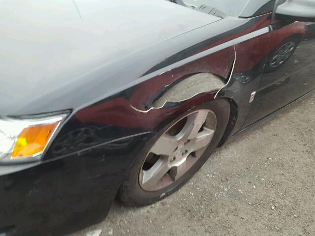 1G8AL58BX7Z134402 - 2007 SATURN ION LEVEL შავი ფოტო 9