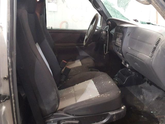 1FTYR10D35PA08559 - 2005 FORD RANGER SILVER photo 5