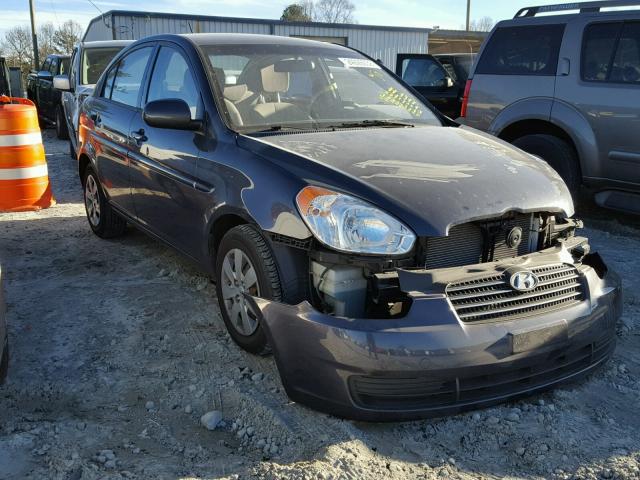 KMHCN4AC5BU583607 - 2011 HYUNDAI ACCENT GLS BLUE photo 1