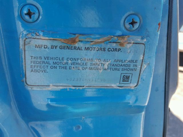 482371H411556 - 1971 BUICK ELECTRA225 BLUE photo 10