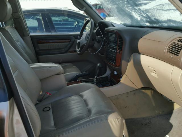 JT6HT00WXX0059329 - 1999 LEXUS LX 470 TAN photo 5