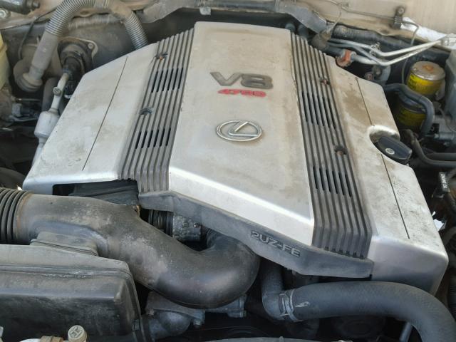 JT6HT00WXX0059329 - 1999 LEXUS LX 470 TAN photo 7