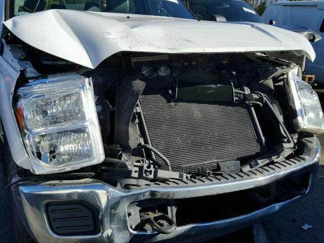 1FT8W3A61BEA54869 - 2011 FORD F350 SUPER WHITE photo 9