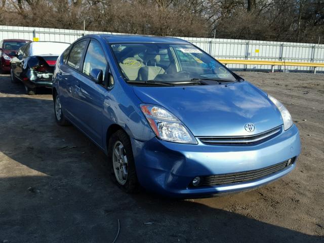 JTDKB20U277686514 - 2007 TOYOTA PRIUS BLUE photo 1