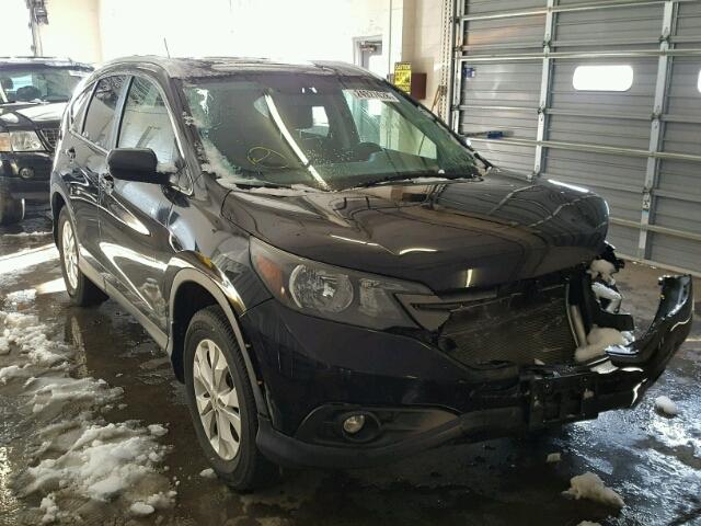 2HKRM4H73CH604170 - 2012 HONDA CR-V EXL BLACK photo 1