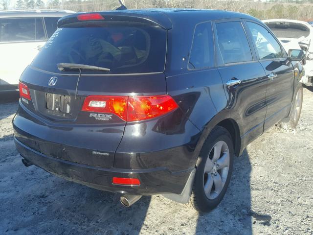 5J8TB18529A000068 - 2009 ACURA RDX TECHNO BLACK photo 4