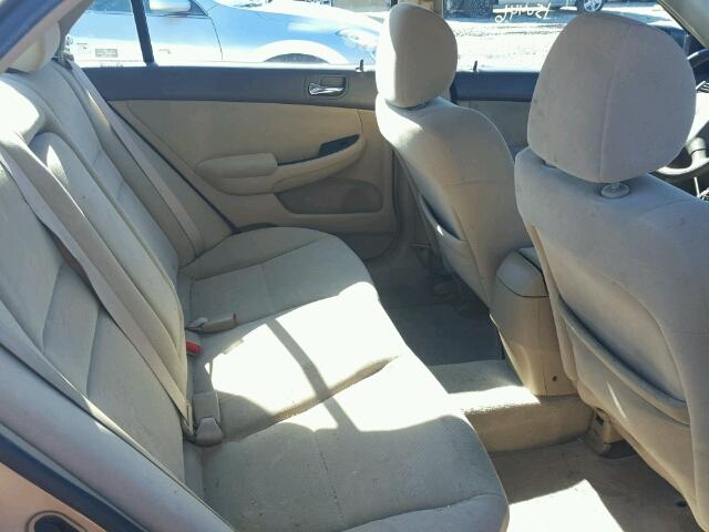 1HGCM56476A034868 - 2006 HONDA ACCORD LX TAN photo 6