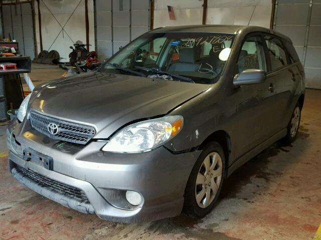 2T1KR32E66C612629 - 2006 TOYOTA COROLLA MA GRAY photo 2