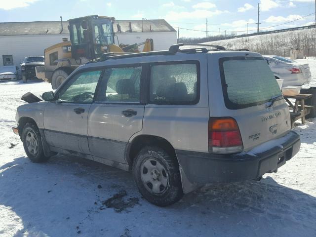 JF1SF6354XH742677 - 1999 SUBARU FORESTER L SILVER photo 3