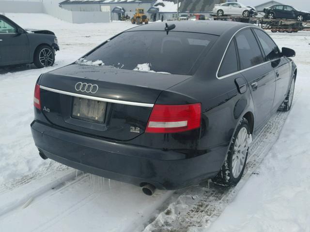 WAUDH74FX6N161143 - 2006 AUDI A6 3.2 QUA BLACK photo 4