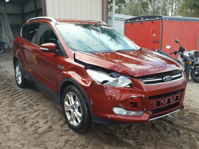 1FMCU0J97EUA46239 - 2014 FORD ESCAPE TIT RED photo 1