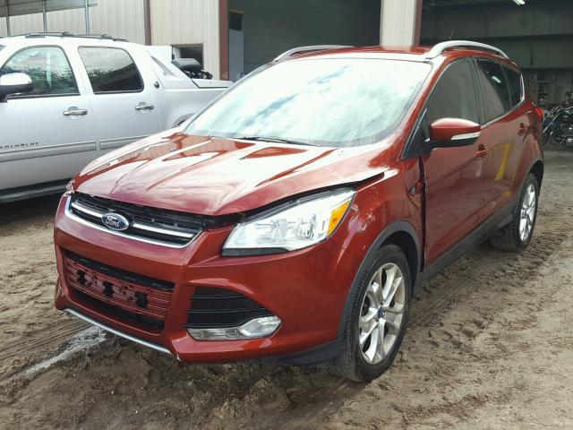 1FMCU0J97EUA46239 - 2014 FORD ESCAPE TIT RED photo 2