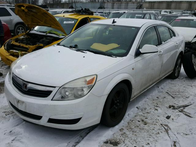 1G8ZS57BX9F131964 - 2009 SATURN AURA XE WHITE photo 2