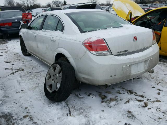 1G8ZS57BX9F131964 - 2009 SATURN AURA XE WHITE photo 3