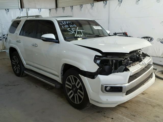 JTEZU5JR6G5128032 - 2016 TOYOTA 4RUNNER SR WHITE photo 1