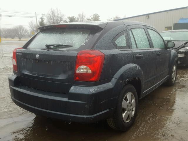 1B3HB28B97D555354 - 2007 DODGE CALIBER GRAY photo 4