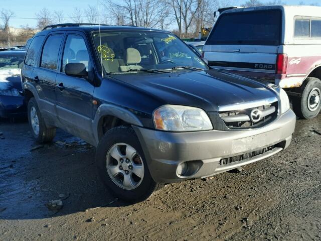 4F2CZ94144KM23507 - 2004 MAZDA TRIBUTE LX BLACK photo 1