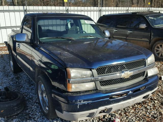 1GCEC14T22Z172598 - 2002 CHEVROLET SILVERADO BLUE photo 1