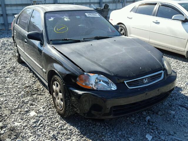 1HGEJ6603TL004609 - 1996 HONDA CIVIC LX BLACK photo 1