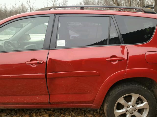 JTMDK4DV3AD012615 - 2010 TOYOTA RAV4 LIMIT RED photo 9