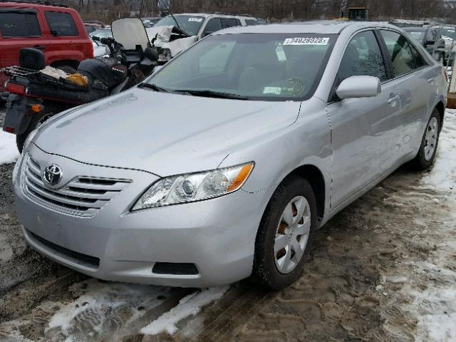 4T1BE46K07U089559 - 2007 TOYOTA CAMRY NEW SILVER photo 2