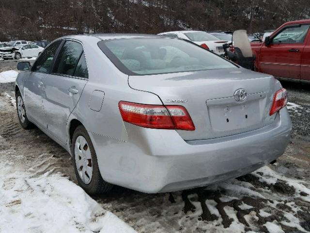 4T1BE46K07U089559 - 2007 TOYOTA CAMRY NEW SILVER photo 3